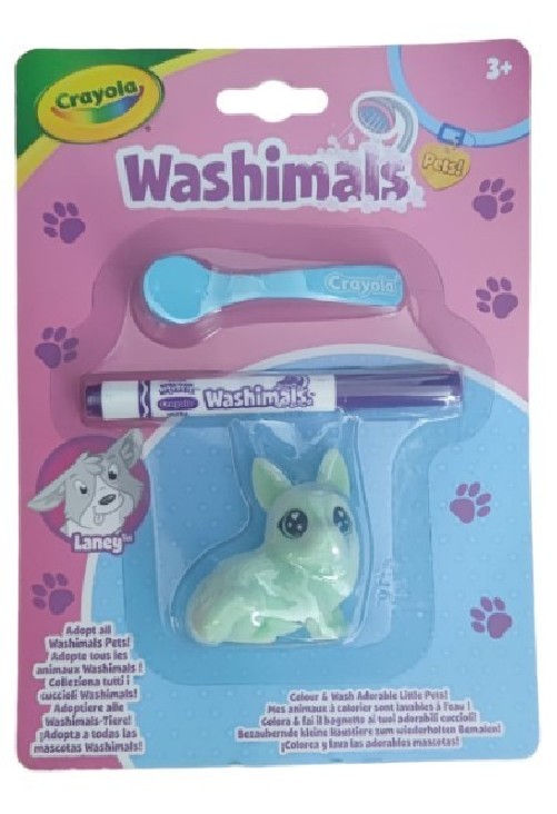 Washimals - 1 animal a colorier  chien Laney