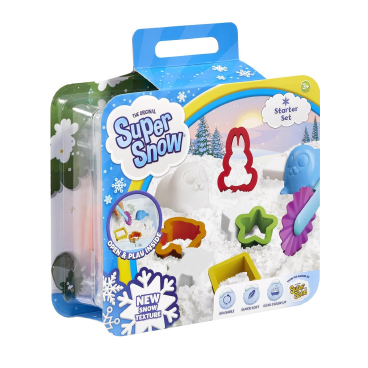 Kit de démarrage sable à modeler - Super snow