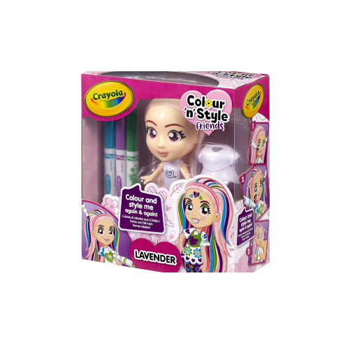 Poupée à colorier - Colour N Style Lavender