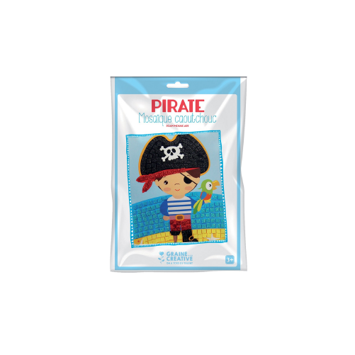Kit mosaïque caoutchouc souple pirate