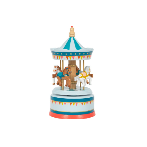 Boîte à musique Carrousel à chevaux Cirque