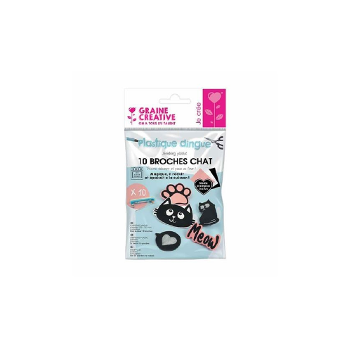 Mini Kit Plastique dingue - Chat Meow