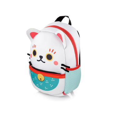 Sac à dos chat porte bonheur  Maneki Neko 30 cm