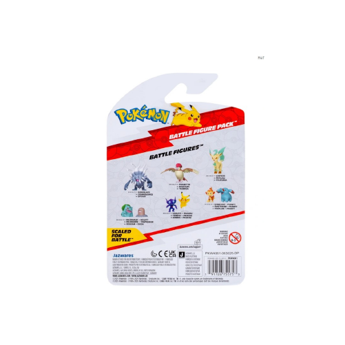 Coffret de 2 Figurines de combat Pokemon Ouisticram et Phanpy