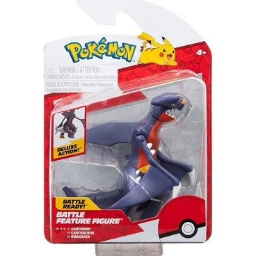 Figurine de Combat Pokemon Carchacrok 10 cm